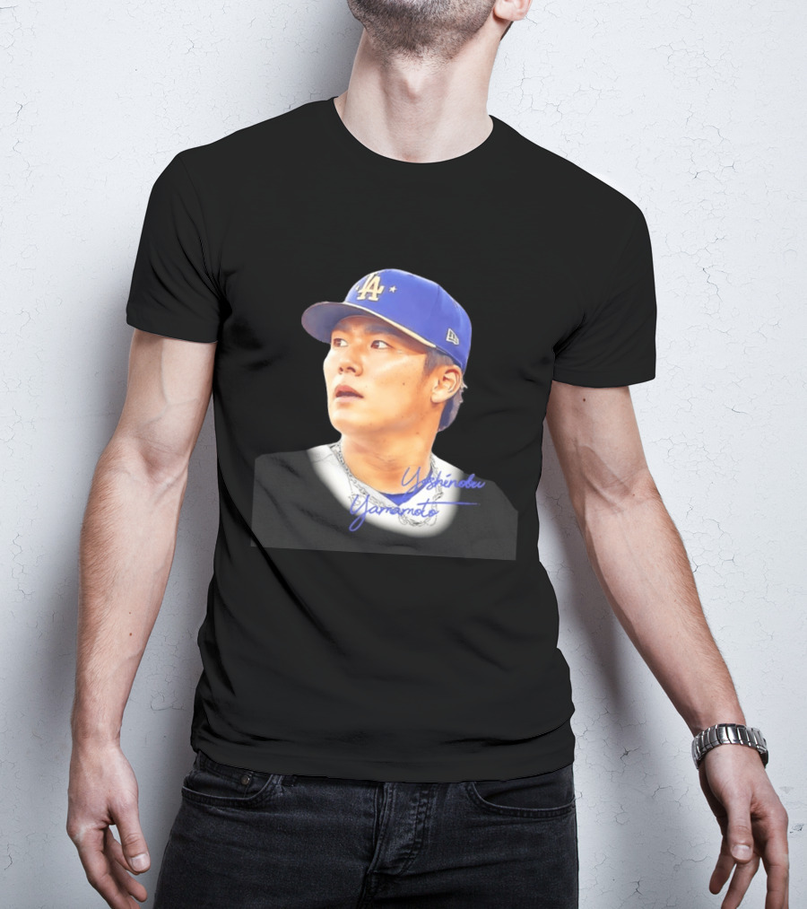 Yoshinobu Yamamoto Los Angeles Dodgers MLB 2026 Player T-Shirt
