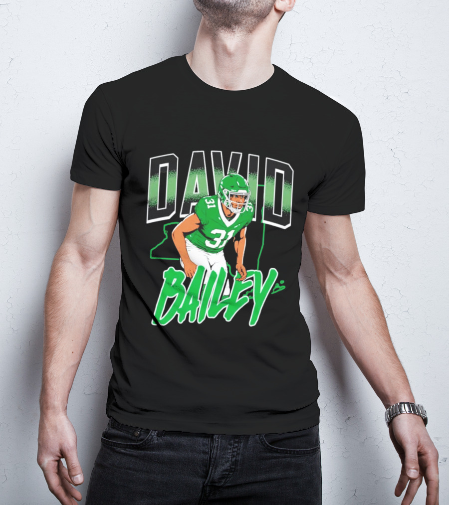David Bailey New York Jets Football Number 31 Athletics T-Shirt
