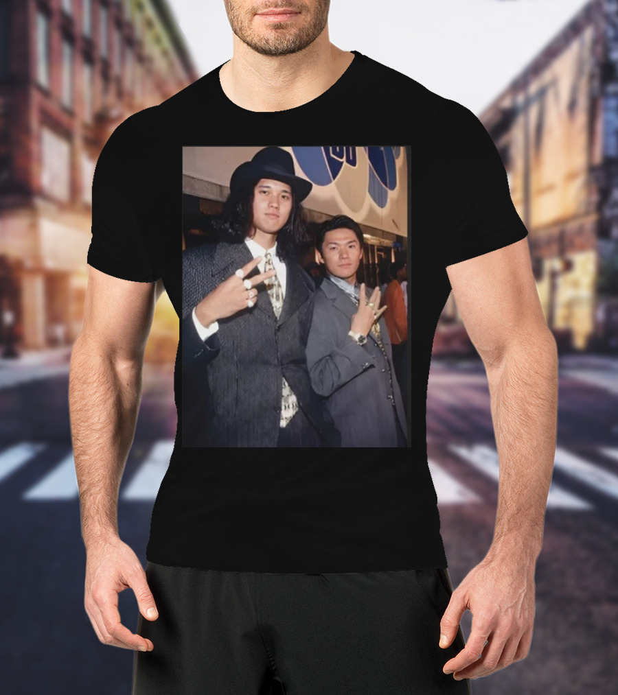 2 Of America's Most Wanted Baseball Icons In Classic Suits At Event T-Shirt