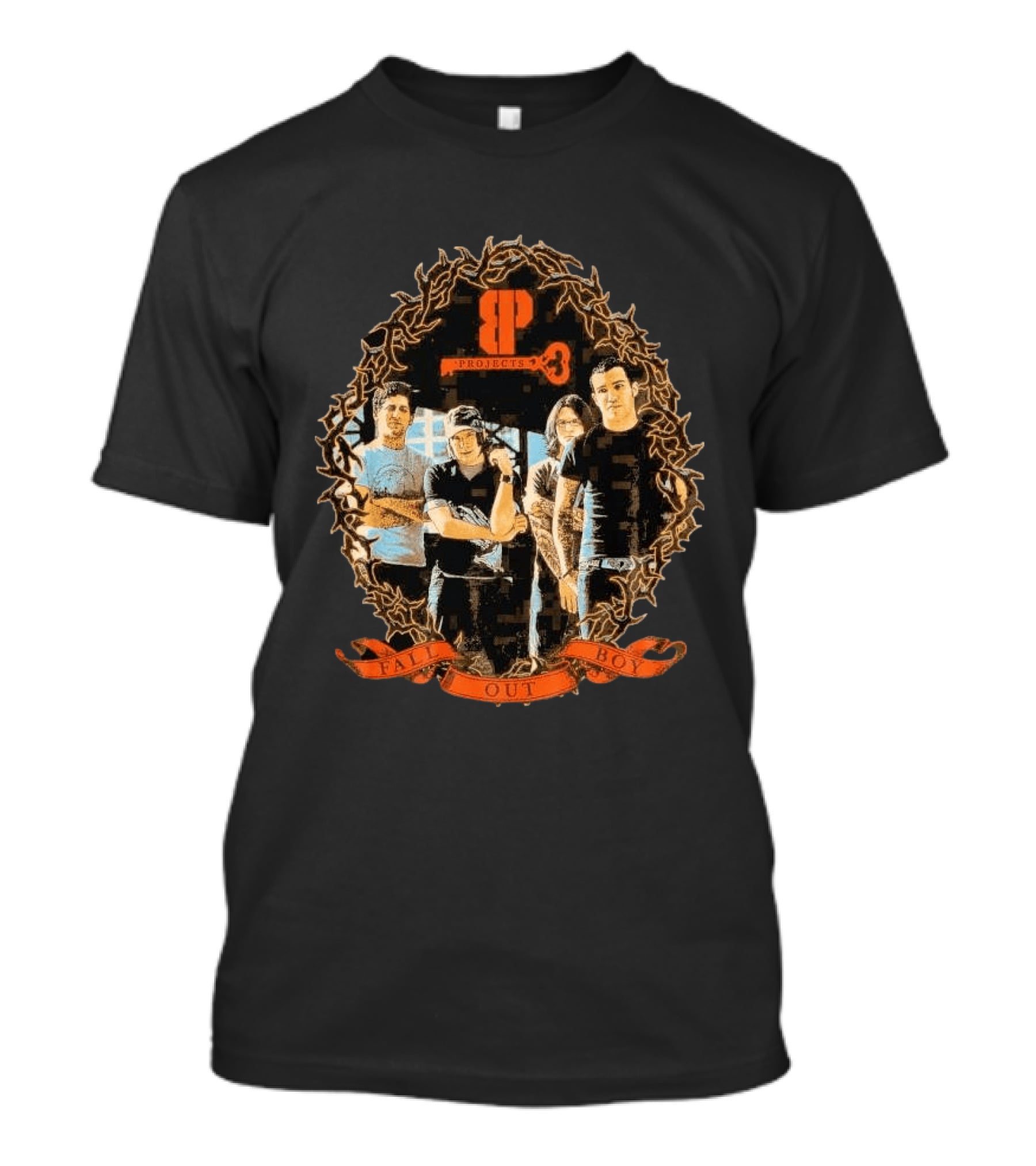 Brooklyn Projects X Fall Out Boy Band Photo T-Shirt