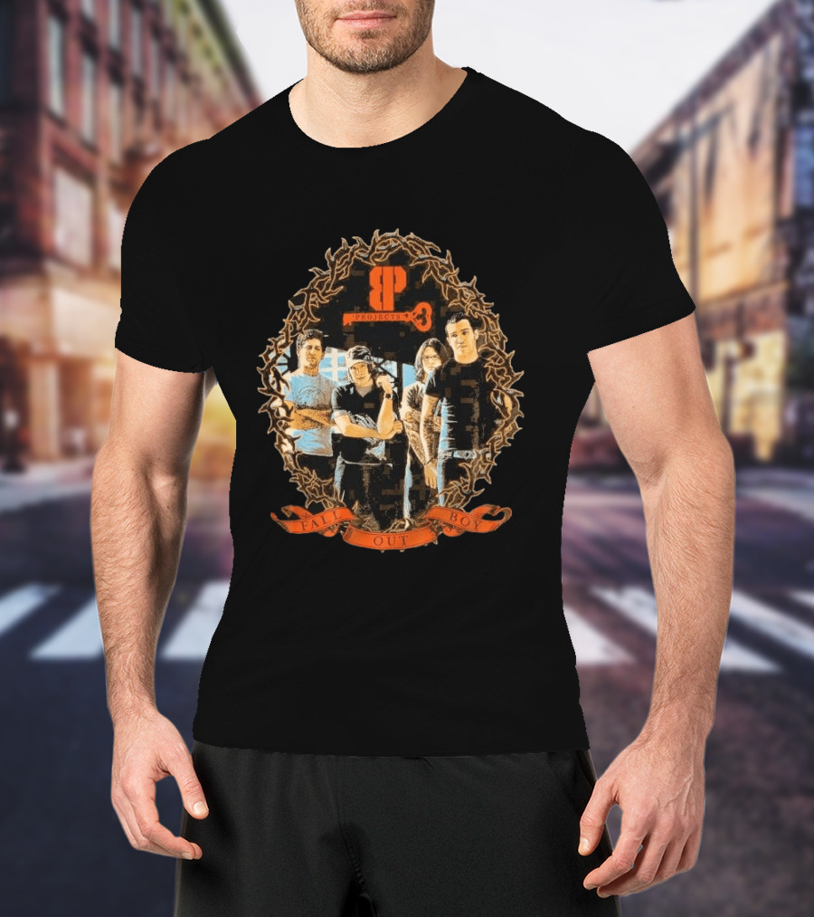 Brooklyn Projects X Fall Out Boy Band Photo T-Shirt