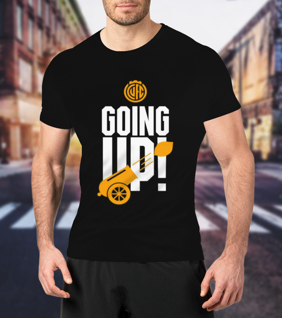 Cambridge United FC Going Up 2026 Cannonball Celebration T-Shirt