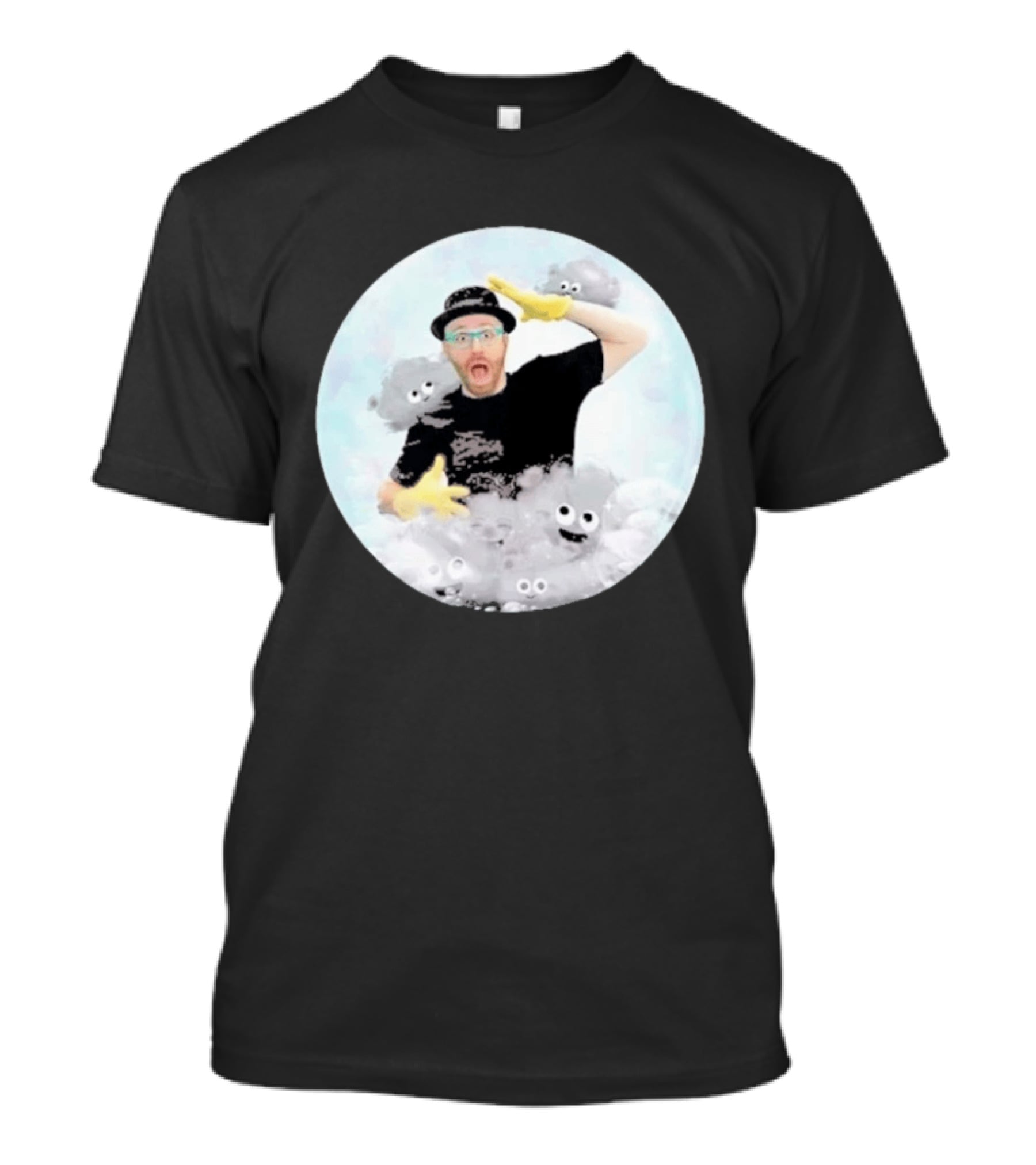 DJ Raphi The Cleaning Song Fun Suds Bubbles T-Shirt