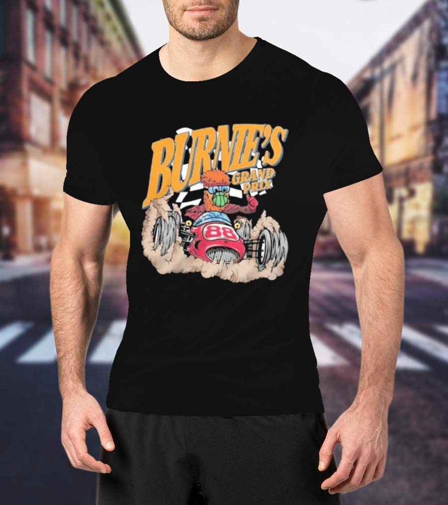 Burnie's Grand Prix Racing Miami Heat Court Culture 88 T-Shirt