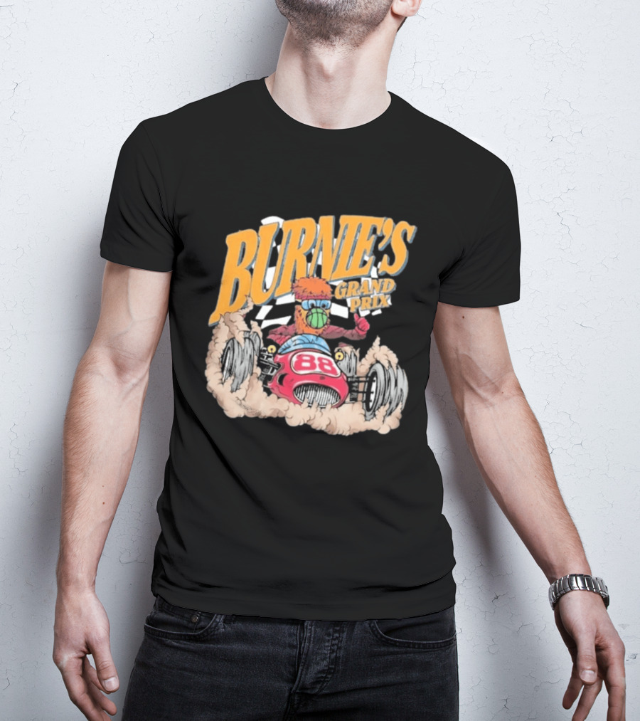 Burnie's Grand Prix Racing Miami Heat Court Culture 88 T-Shirt