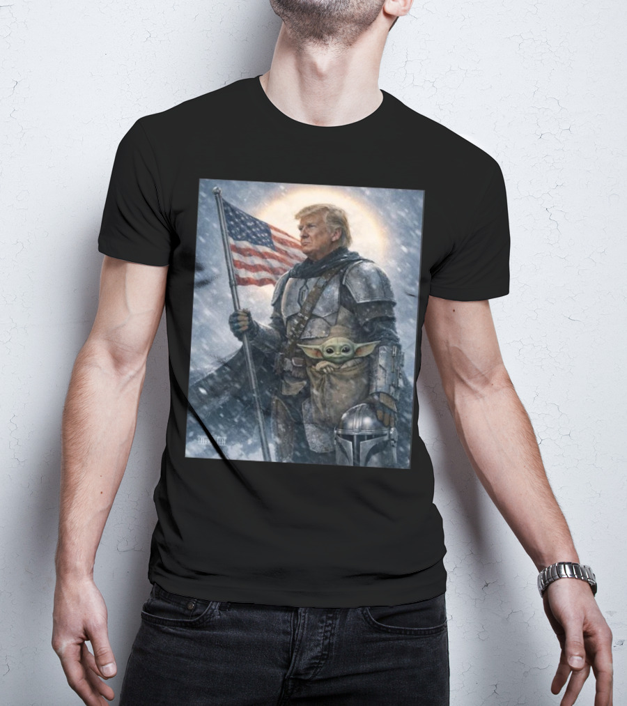 Happy Star Wars Day 2026 Donald Trump Grogu May The 4th Be With You The Mandalorian Star Wars Grogu T-Shirt