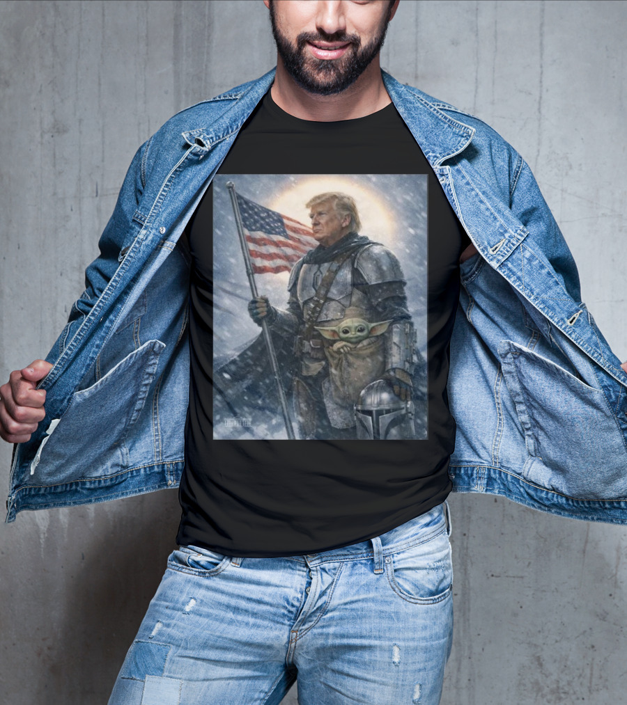 Happy Star Wars Day 2026 Donald Trump Grogu May The 4th Be With You The Mandalorian Star Wars Grogu T-Shirt