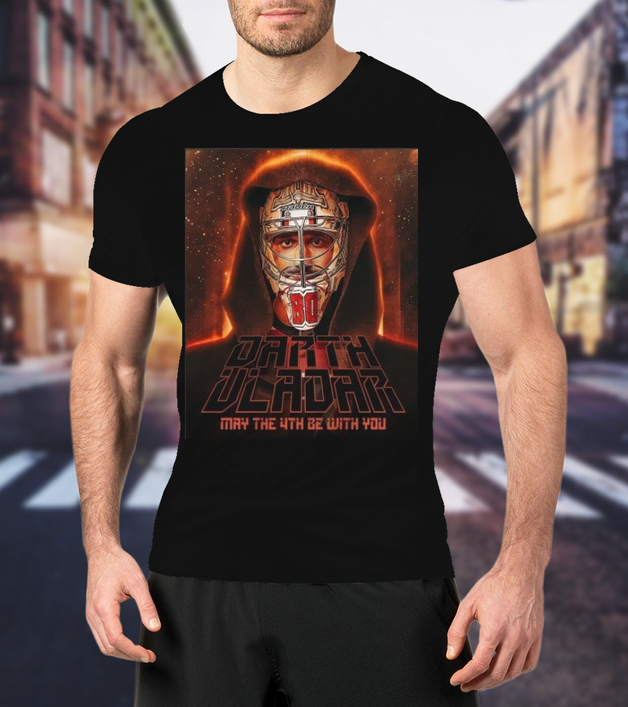Darth Vladar May The 4th Be With You Star Wars Hockey Mashup T-Shirt