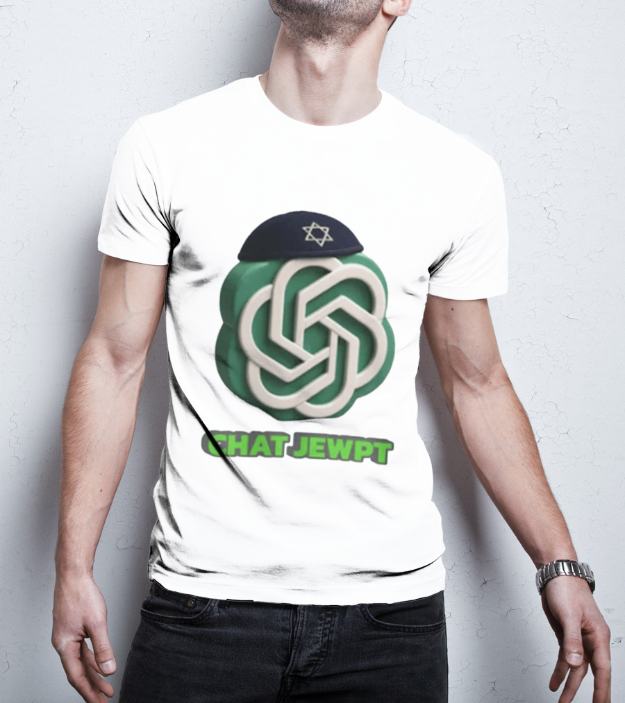 Chat JewPT Symbol With Star On Cap T-Shirt