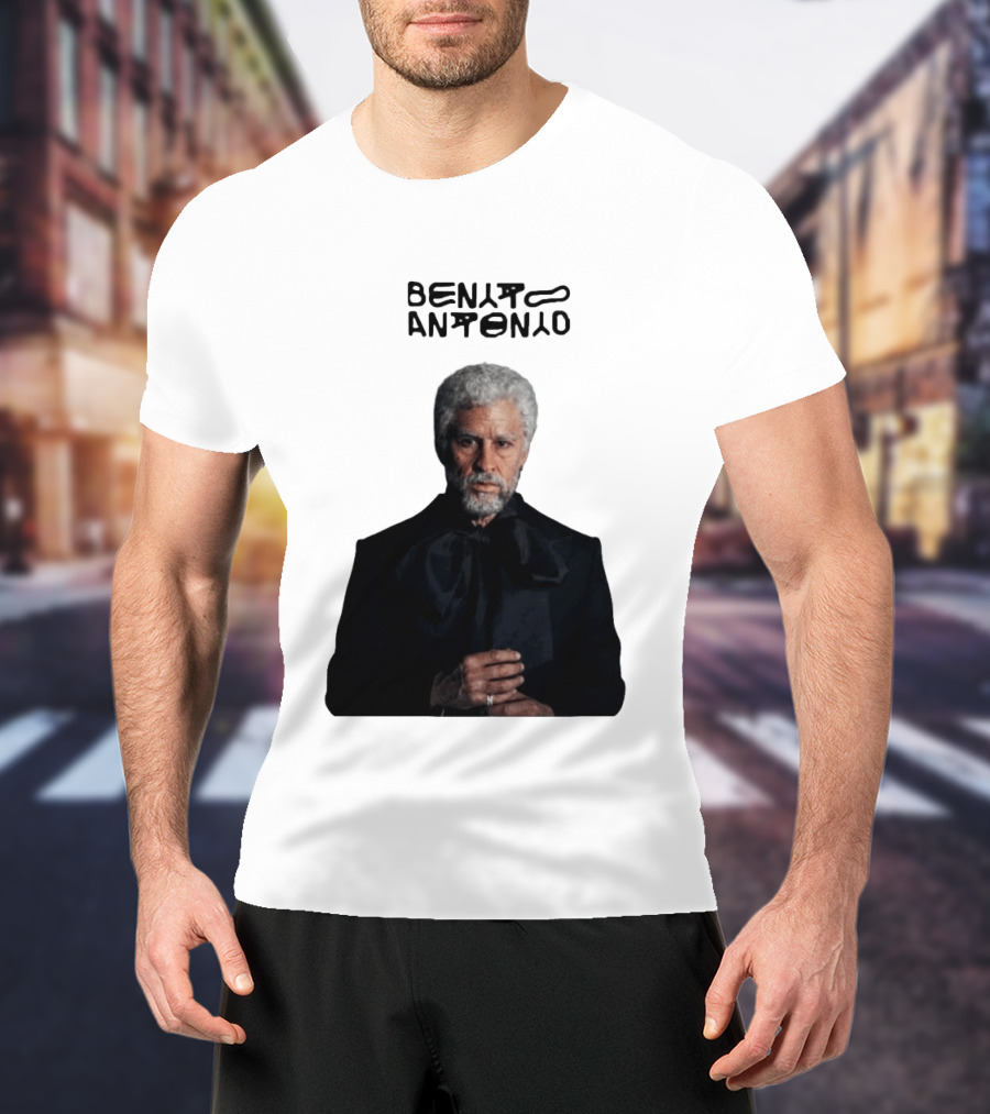 Benito Antonio Character In Black Outfit T-Shirt