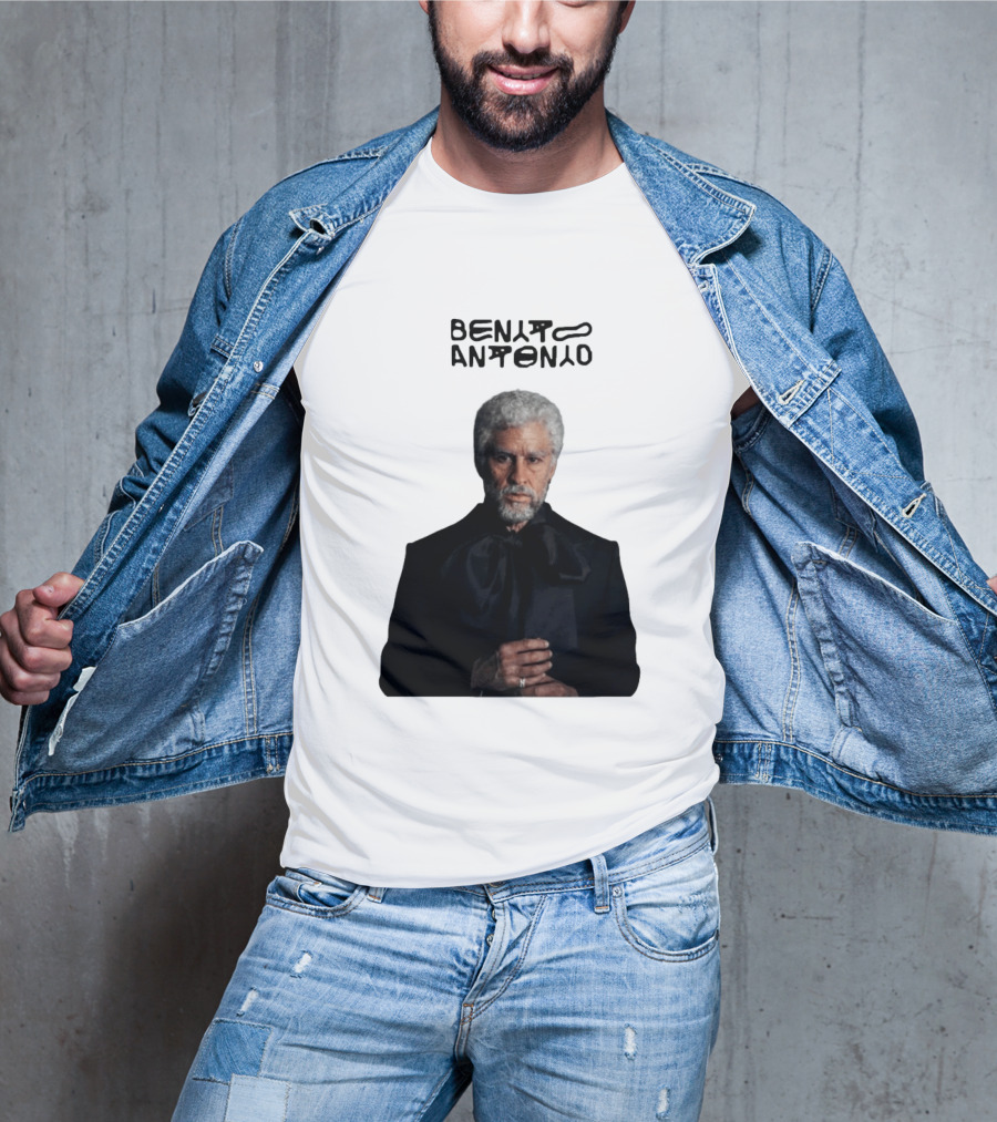 Benito Antonio Character In Black Outfit T-Shirt