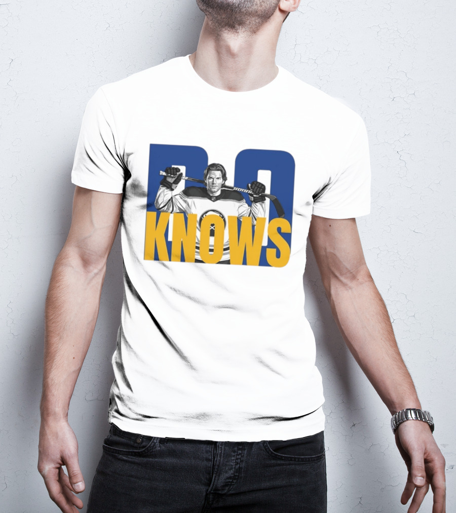 Bowen Byram Bo Knows Buffalo Sabres Hockey Jumper T-Shirt