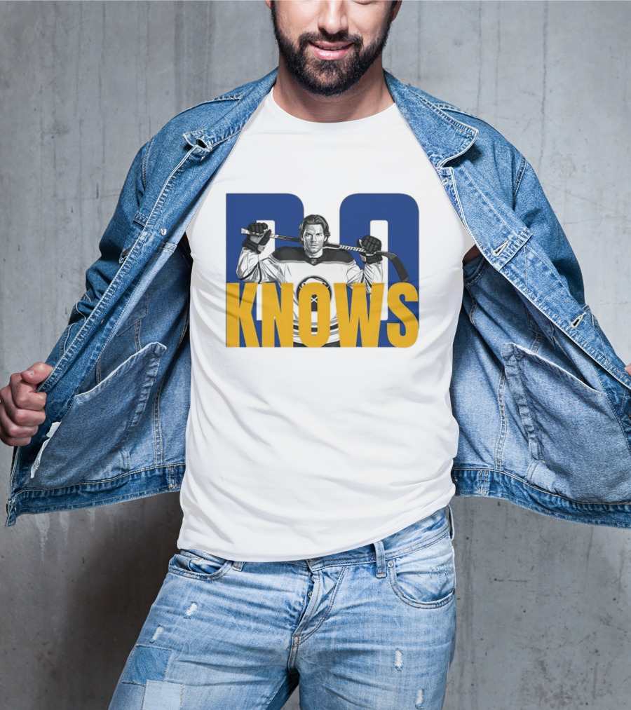 Bowen Byram Bo Knows Buffalo Sabres Hockey Jumper T-Shirt