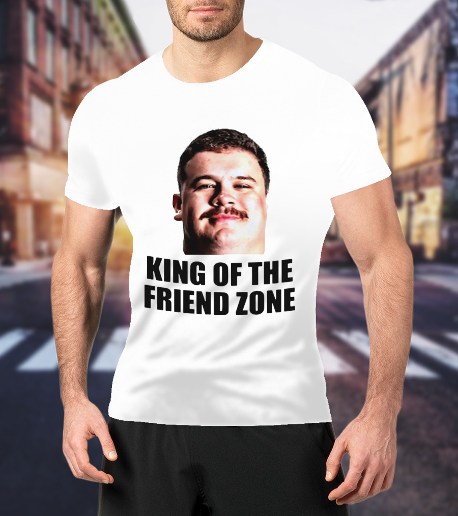 Matt Faessler King Of The Friend Zone Funny Meme T-Shirt