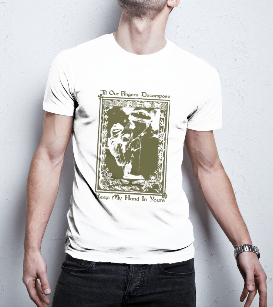 Noah Kahan Kermit The Frog 'Til Our Fingers Decompose Keep My Hand In Yours T-Shirt