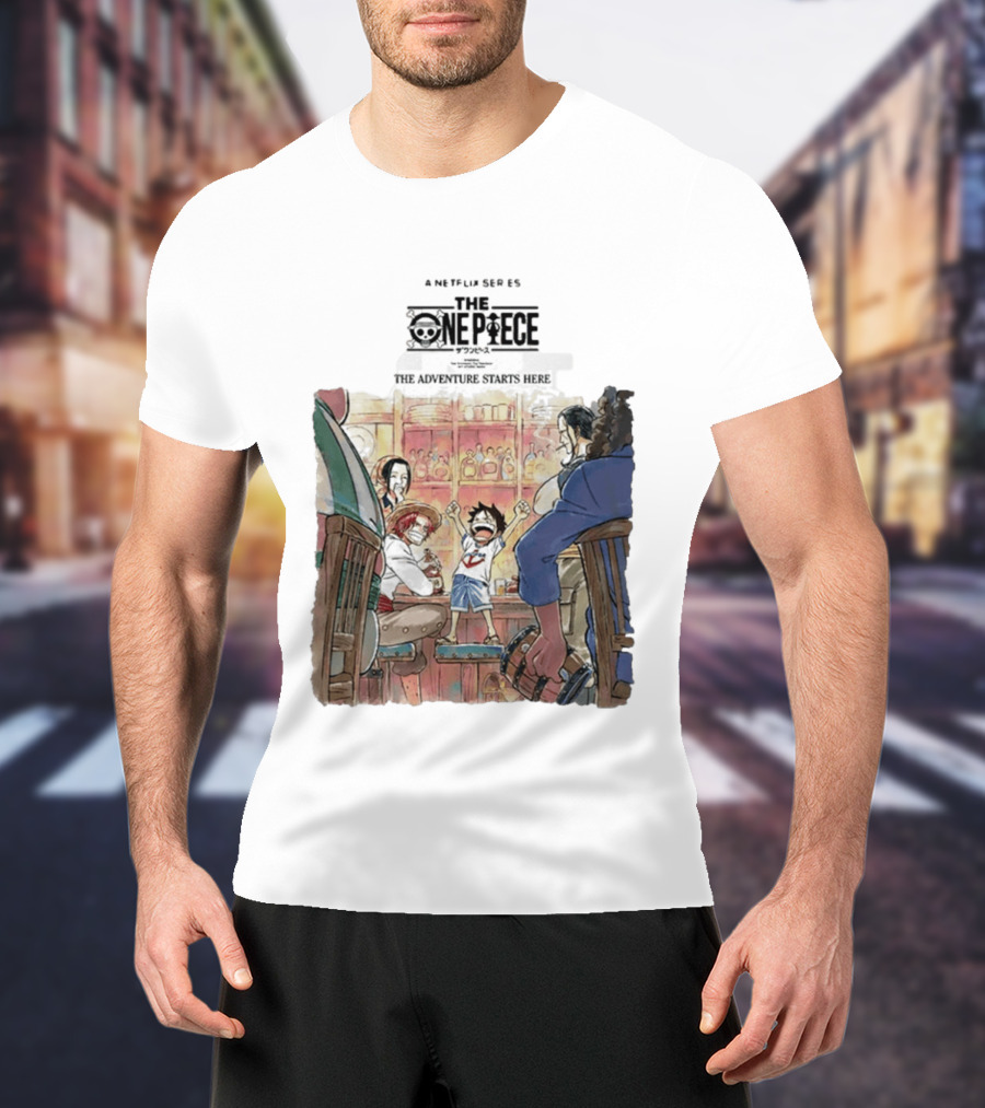 The One Piece Adventure Starts Here East Blue Remake By WIT Studio On Netflix February 2027 T-Shirt