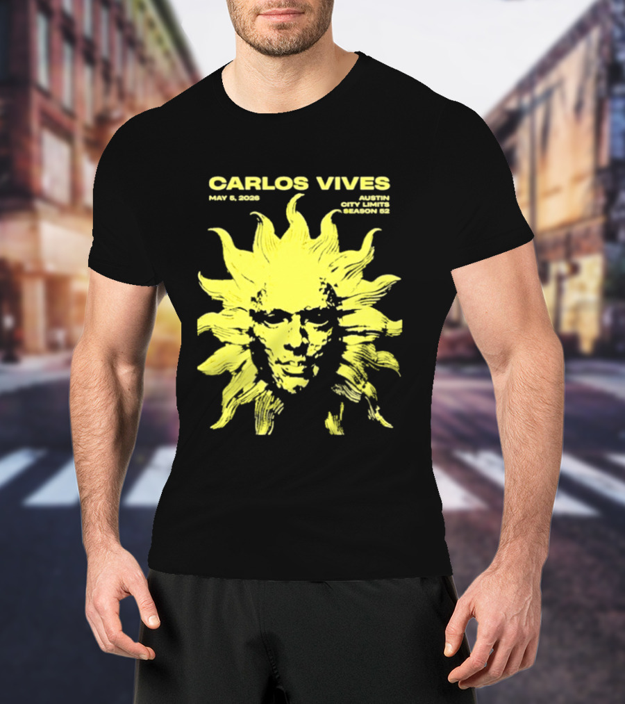 Carlos Vives May 6 2023 Austin City Limits Music Festival Austin TX Season 52 T-Shirt