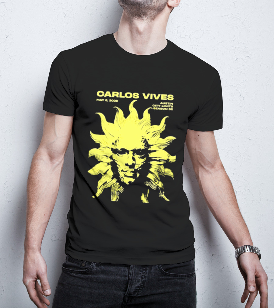 Carlos Vives May 6 2023 Austin City Limits Music Festival Austin TX Season 52 T-Shirt