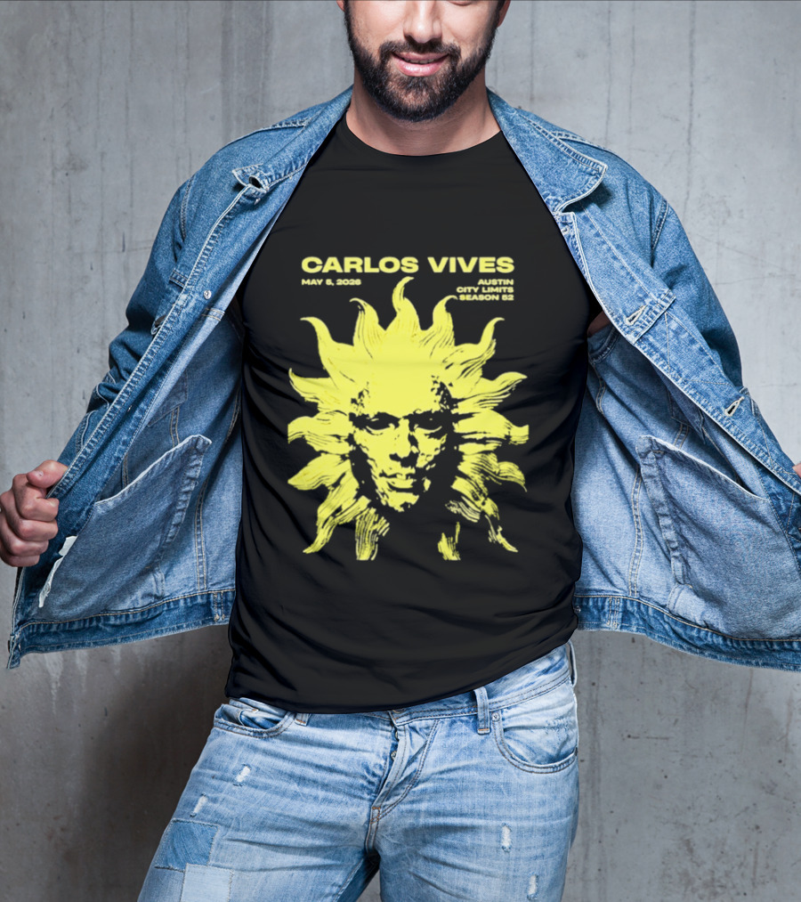 Carlos Vives May 6 2023 Austin City Limits Music Festival Austin TX Season 52 T-Shirt