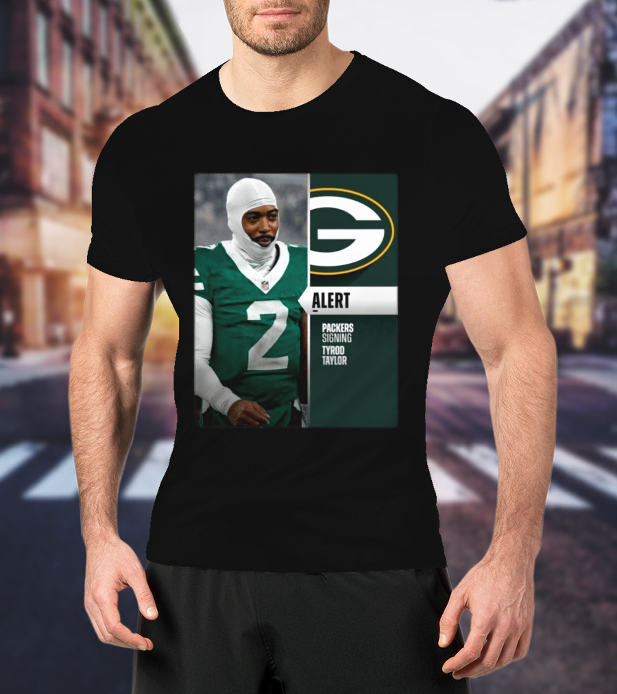 ALERT Packers Signing Tyrod Taylor T-Shirt