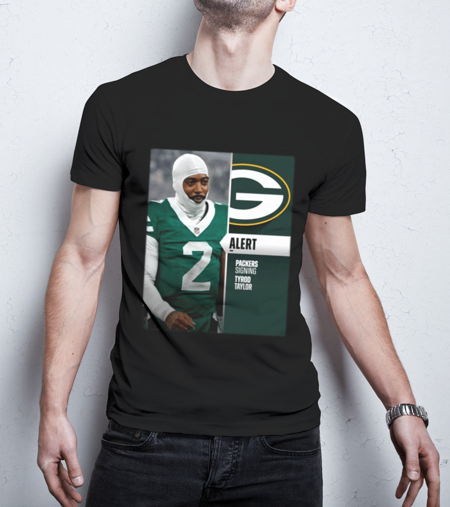 ALERT Packers Signing Tyrod Taylor T-Shirt