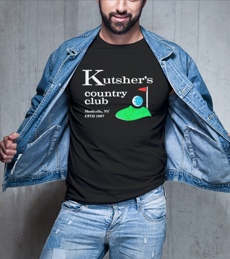 Kutsher's Country Club Monticello NY Established 1907 Retro Golf T-Shirt
