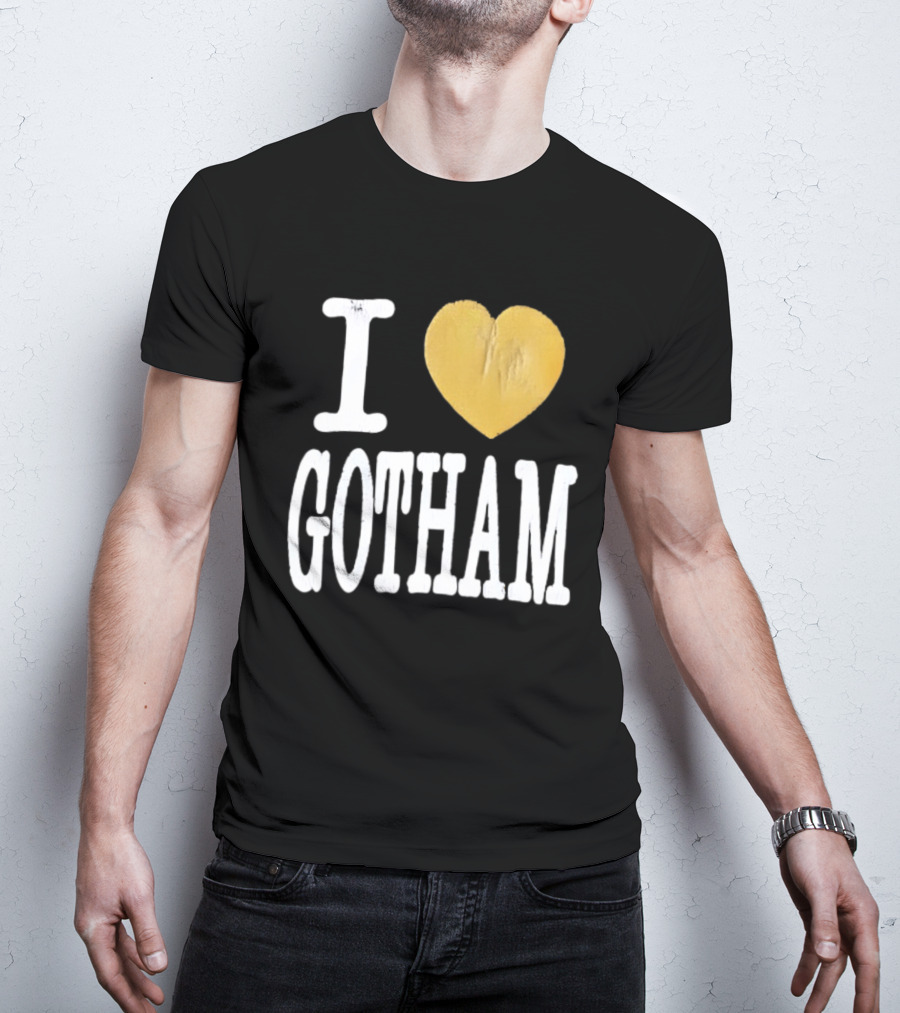 I Heart Gotham Golden Love T-Shirt