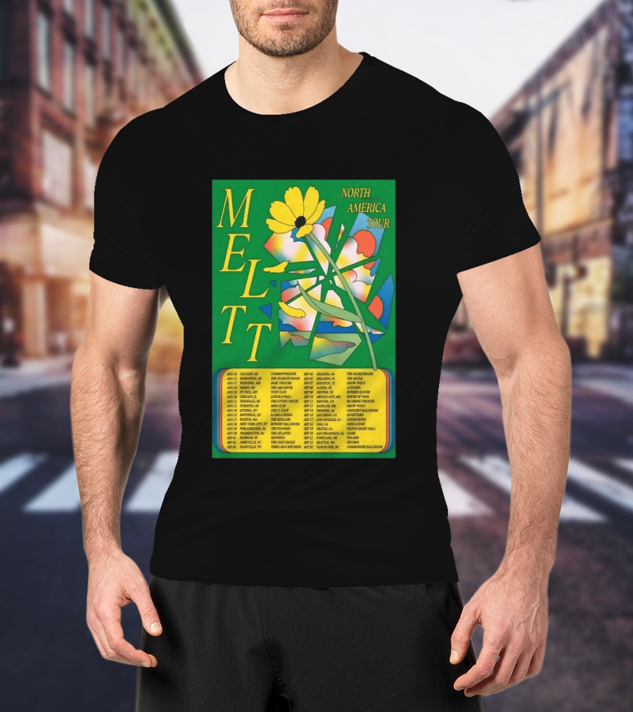 MELTT North America Tour 26 With Flower T-Shirt