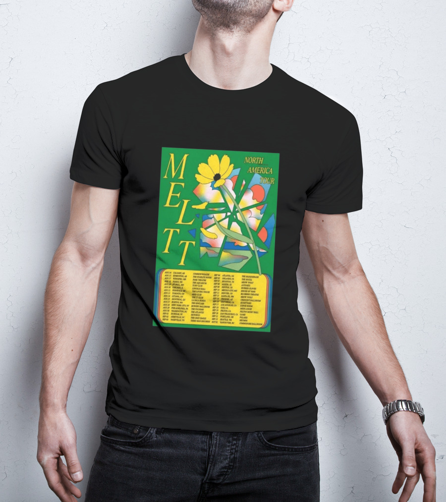 MELTT North America Tour 26 With Flower T-Shirt