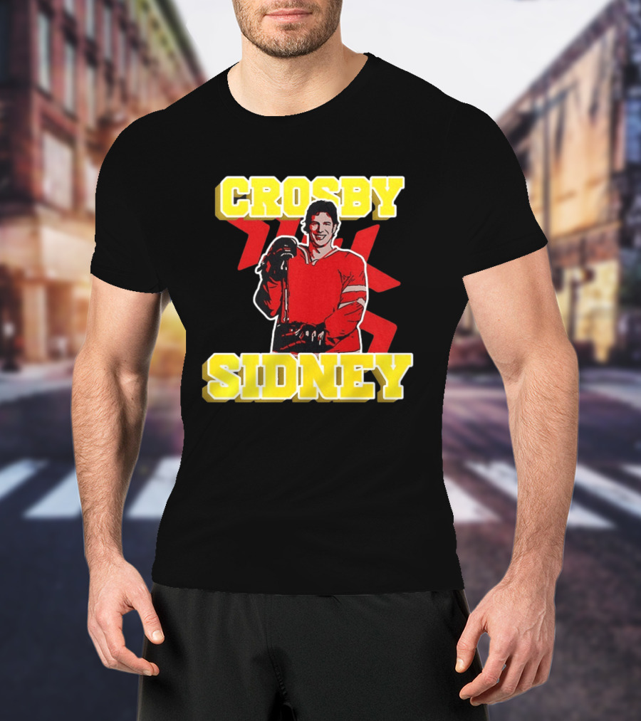 Crosby Sidney Pittsburgh Penguins Hockey NHL Legend T-Shirt