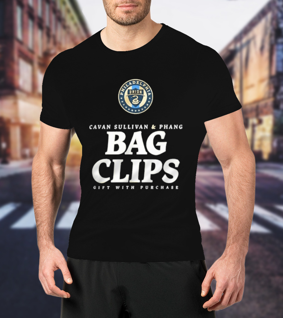 Philadelphia Cavan Sullivan Phang Bag Clips Gift With Purchase T-Shirt