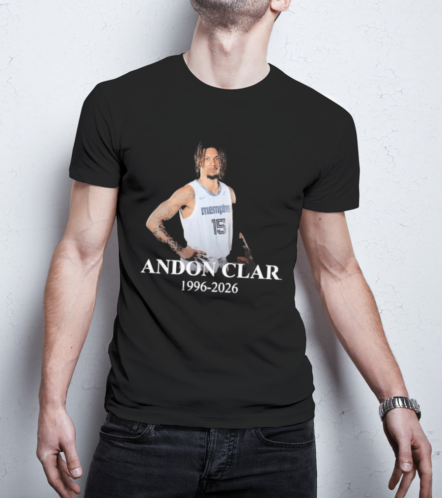Andon Clar 1996 2026 Memphis 15 T-Shirt