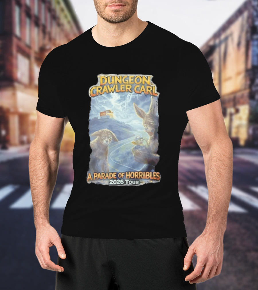 Dungeon Crawler Carl 2026 Tour A Parade Of Horribles Fantasy Adventure T-Shirt