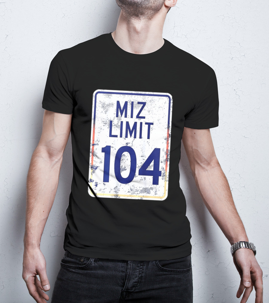 Miz Limit 104 Jacob Misiorowski Milwaukee Brewers T-Shirt