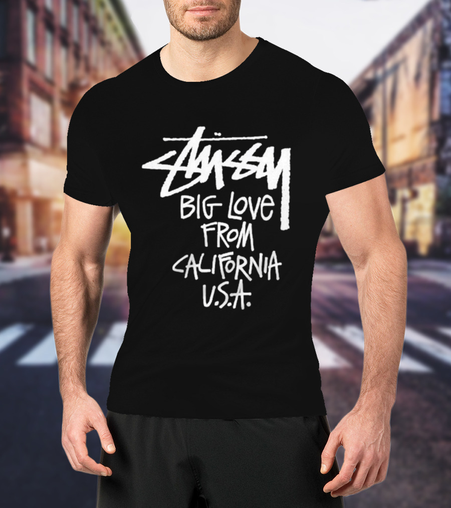 Stussy Big Love From California USA T-Shirt