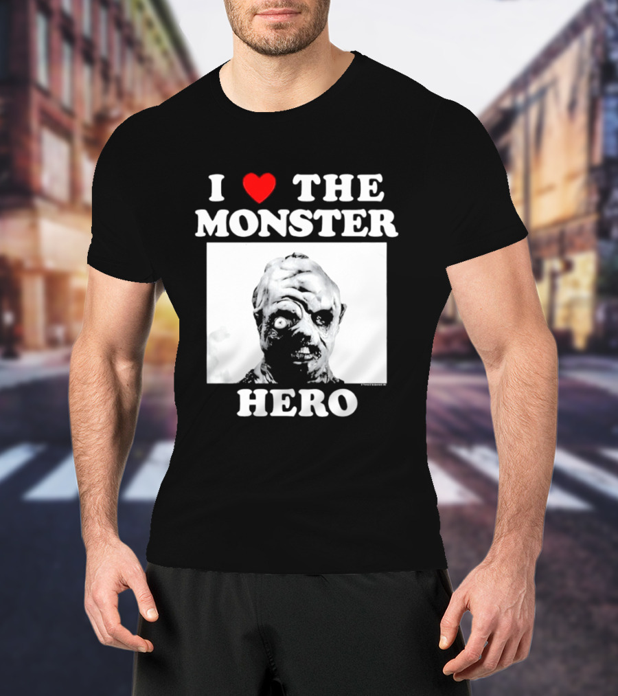 I Love The Monster Hero The Toxic Avenger Troma Entertainment T-Shirt