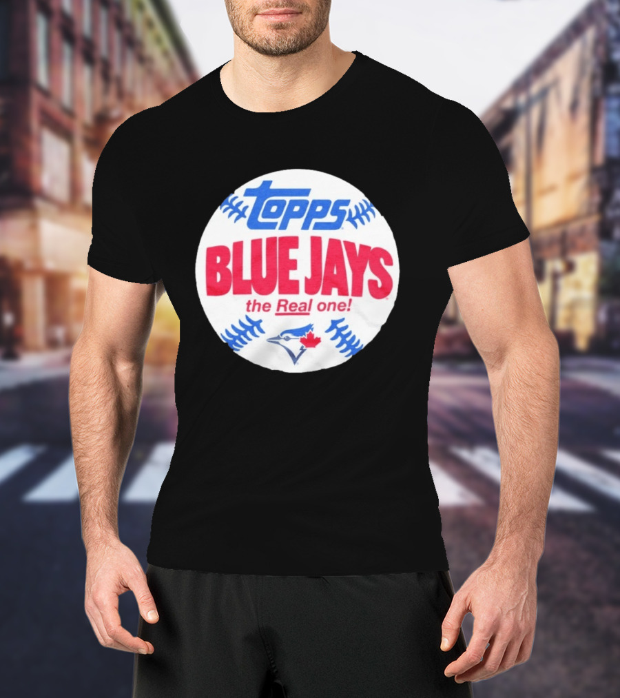 Topps Blue Jays The Real One T-Shirt