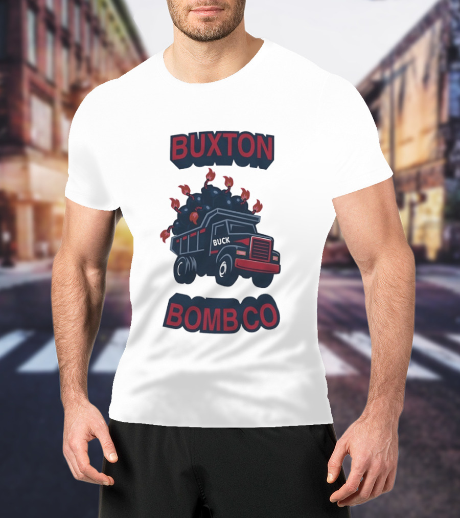 Buxton Bomb Co Buck Truckin' Explosive Truck T-Shirt