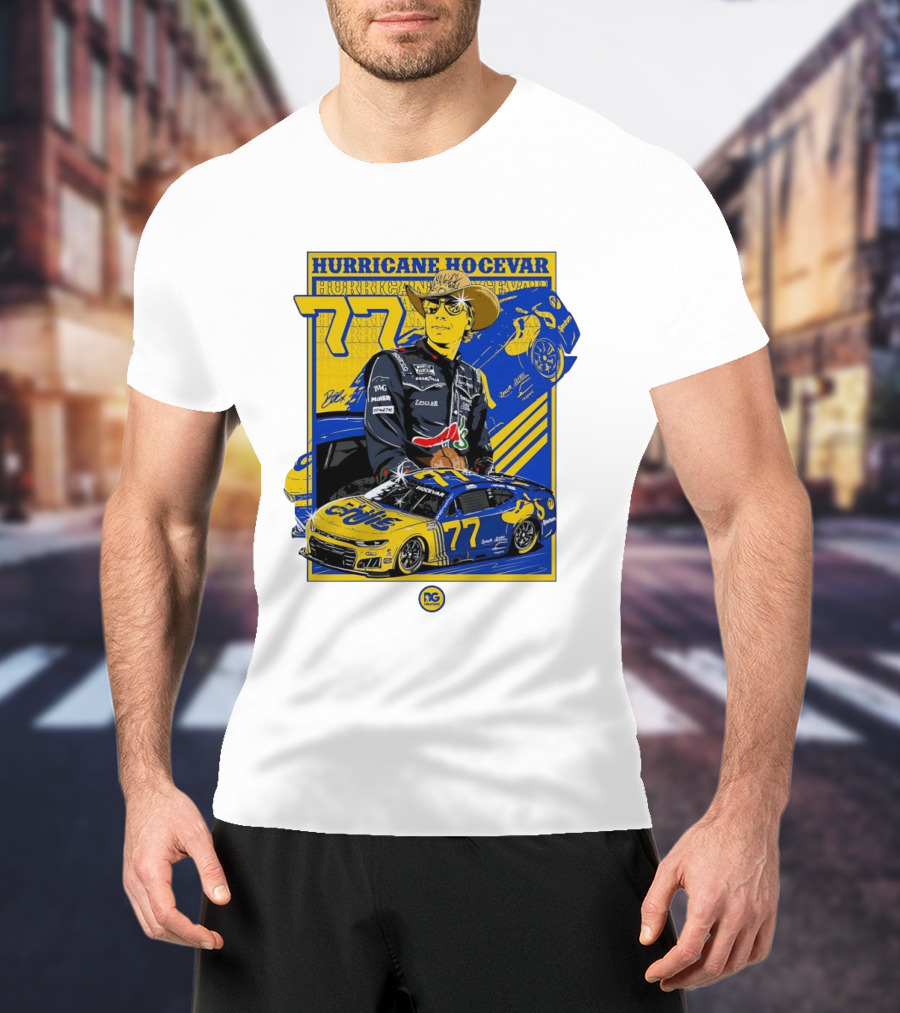 Hurricane Hocevar 77 Chili's Spire Motorsports NASCAR Chevrolet Carson Hocevar T-Shirt