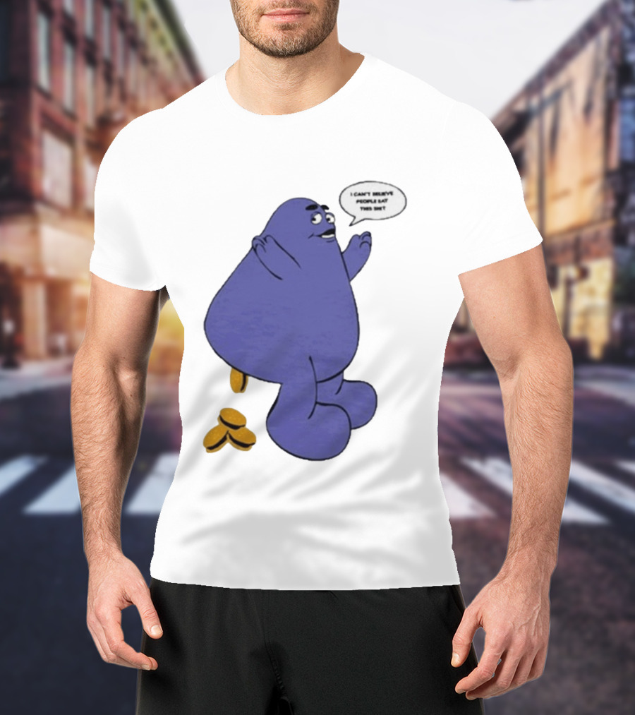 Rare AKOMPLICE GRIMACE I Can't Believe People Eat This T-Shirt