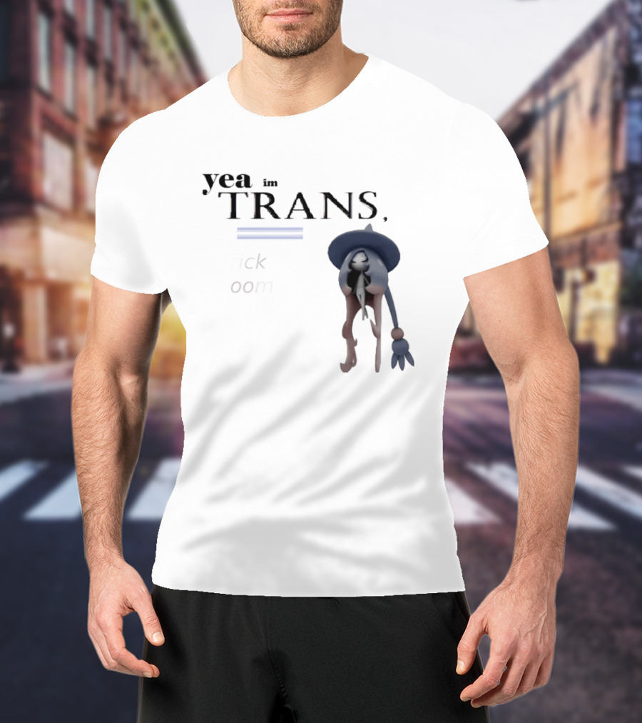 Hatterene Yea I'm Trans Trick Room T-Shirt