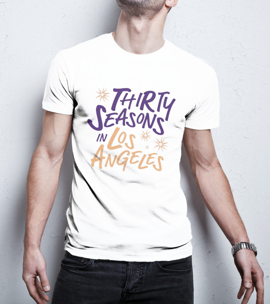 Thirty Seasons In Los Angeles Sparks T-Shirt