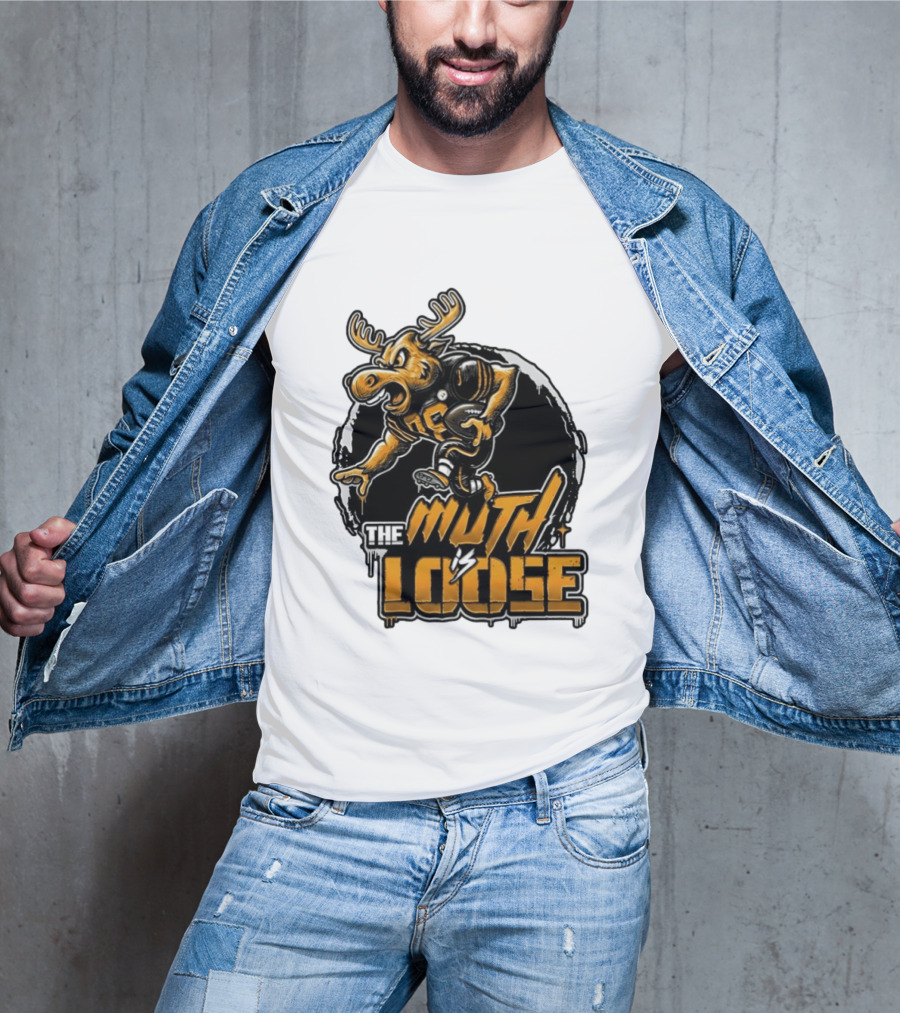 The Muth Is Loose Moose Pittsburgh Steelers Football 2026 T-Shirt