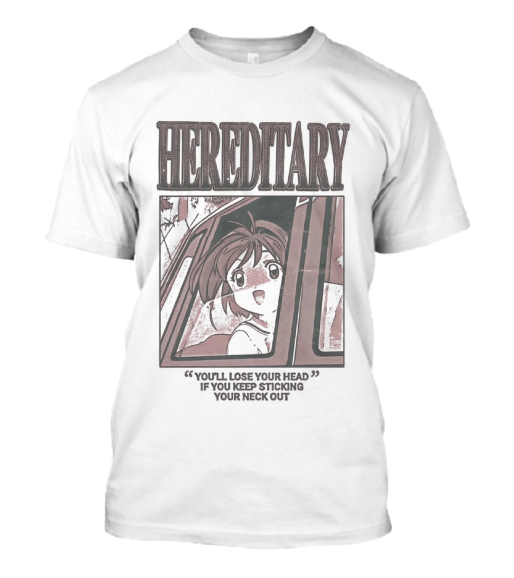 Hereditary Sakura Kinomoto Cardcaptor Sakura You'll Lose Your Head If You Keep Sticking Your Neck Out T-Shirt