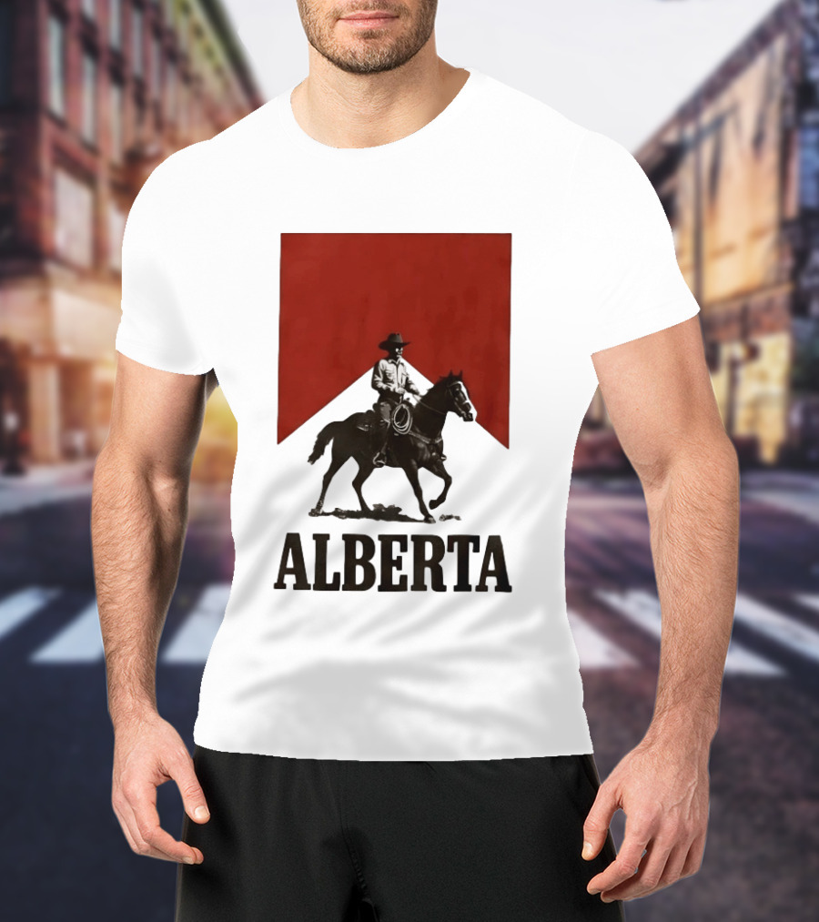 Alberta Cowboy Rider T-Shirt
