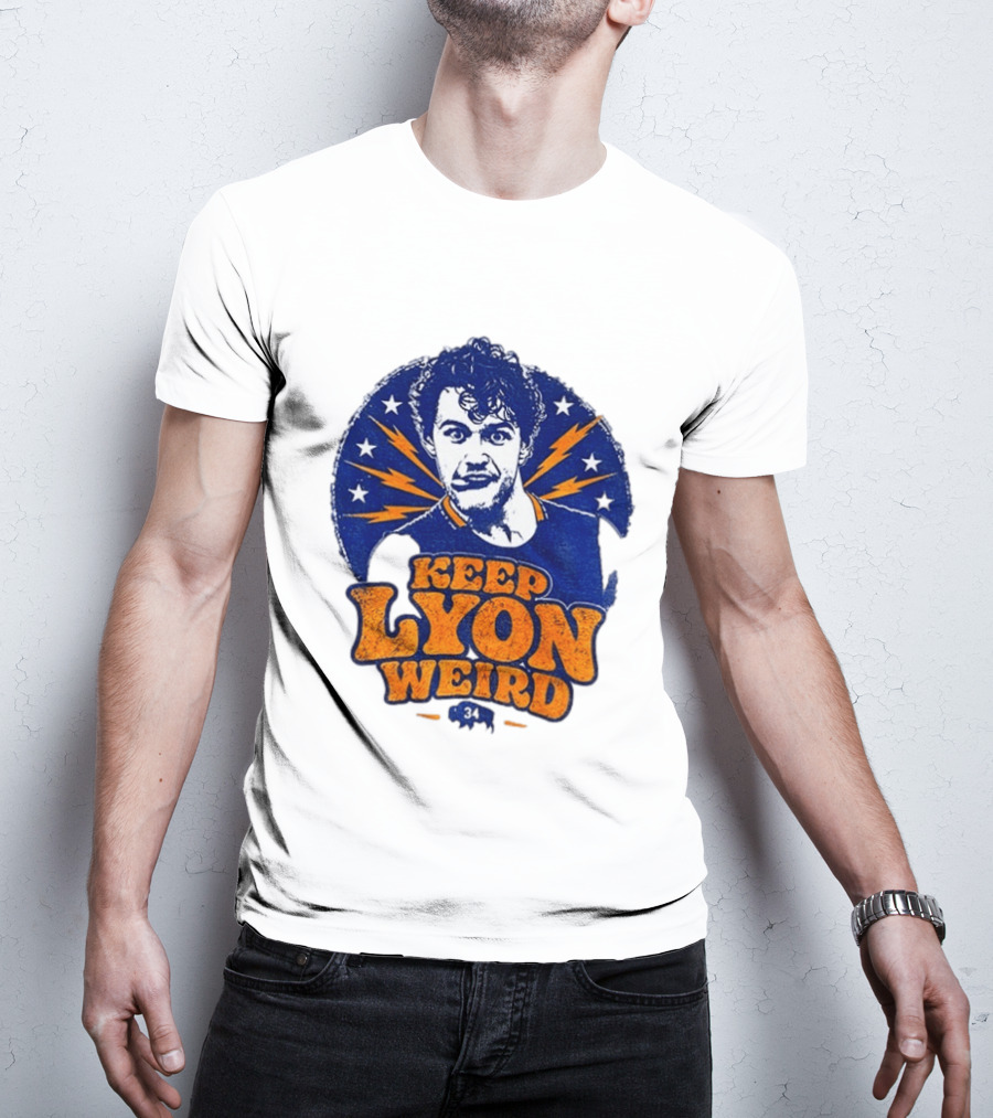 Keep Lyon Weird Alex Lyon Buffalo Sabres NHL 2026 T-Shirt