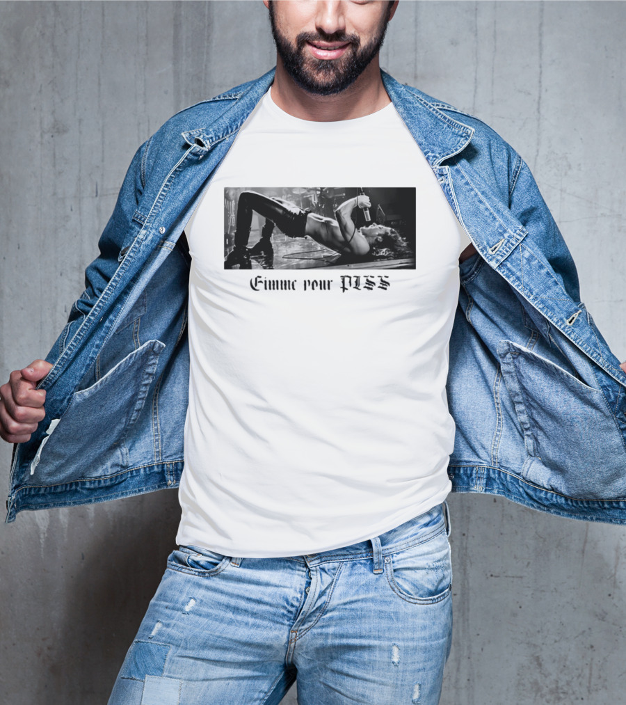 Gimme Your PISS Lestat De Lioncourt Rock Concert Performance T-Shirt