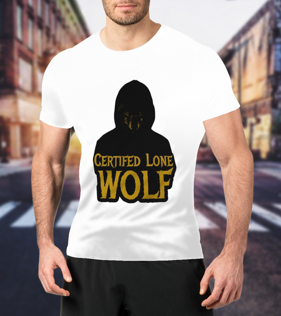 Certified Lone Wolf Mask T-Shirt