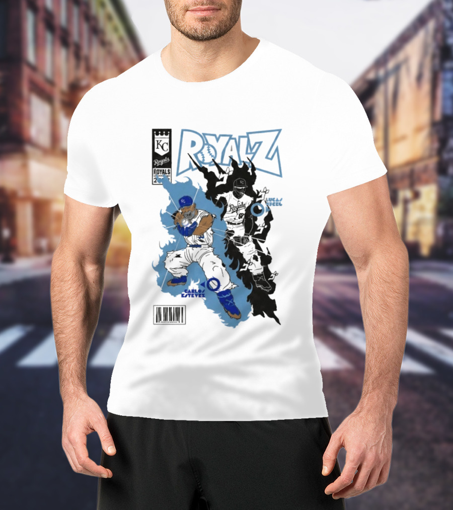 Royals Dragon Kamehameha Baseball Anime T-Shirt