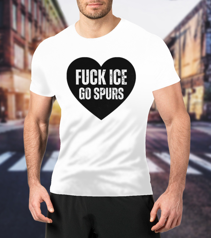 San Antonio Spurs Fuck Ice Go Spurs 2026 Lover T-Shirt